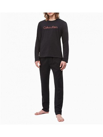 Pánské tričko NM1778E-001 černá – Calvin Klein černá S