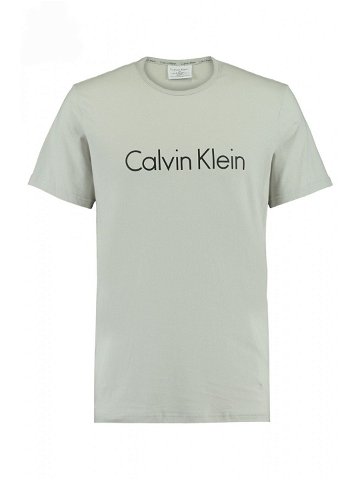Pánské tričko NM1129E-7DP šedá – Calvin Klein šedá M