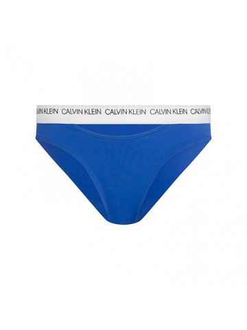 Spodní díl plavek KW0KW00658-CHQ modrobílá – Calvin Klein modro-bílá S