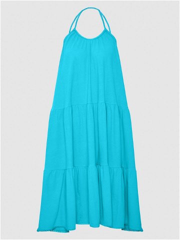 Superdry Každodenní šaty Vintage W8011100A Modrá Relaxed Fit