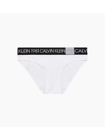 Kalhotky QF5449E-100 bílá – Calvin Klein bílá L