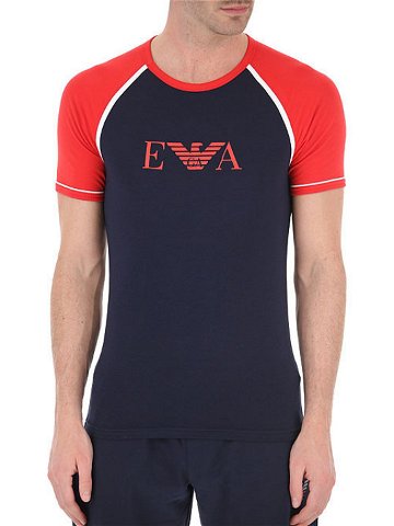 Pánské tričko 111811 0P529 00135 modročervená – Emporio Armani modro-červená M