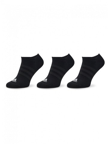 Adidas Sada 3 párů nízkých ponožek unisex Twin And Light IC1327 Černá