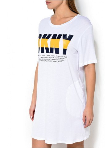 Dámská noční košile YI2319475 – DKNY bílá s potiskem M