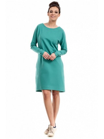 Dámské šaty B012 – BEwear S M Zelená