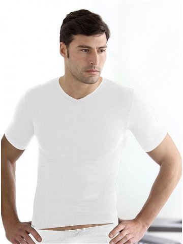 Pánské triko bezešvé T-shirt V mezza manica Intimidea Barva Černá velikost L XL