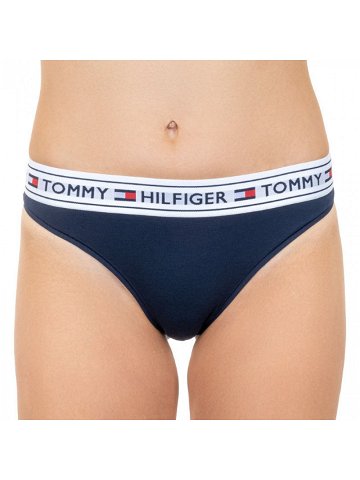 Brazilské kalhotky UW0UW00723-416 – Tommy Hilfiger XS Modrá