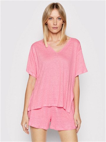 Seafolly T-Shirt Beachedit 54662-TO Růžová Regular Fit