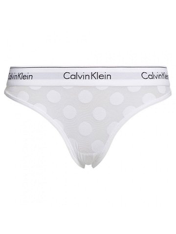 Kalhotky QF5850E-100 bílá – Calvin Klein bílá XL