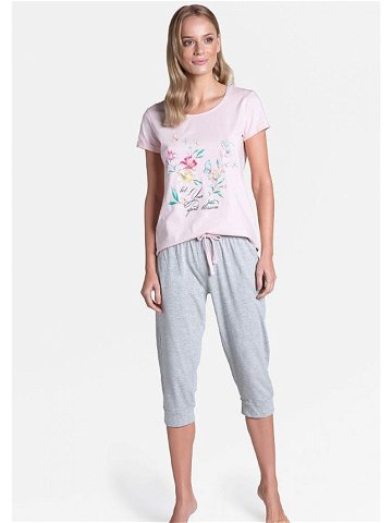 Dámské pyžamo Henderson 38889 S světle růžová