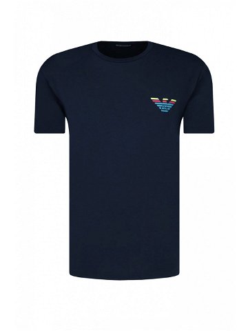 Pánské tričko 110853 1P525 00135 – Emporio Armani tmavě modrá M
