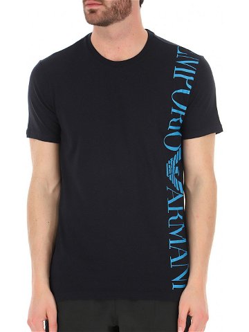 Pánské tričko 211831 1P469 00020 černé – Emporio Armani černá XL