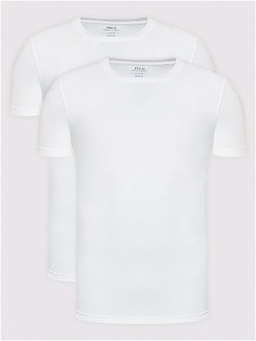 Polo Ralph Lauren 2-dílná sada T-shirts Core Replen 714835960002 Bílá Slim Fit
