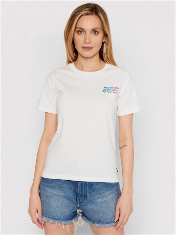 Converse T-Shirt Exploration Team 10022260-A02 Bílá Standard Fit