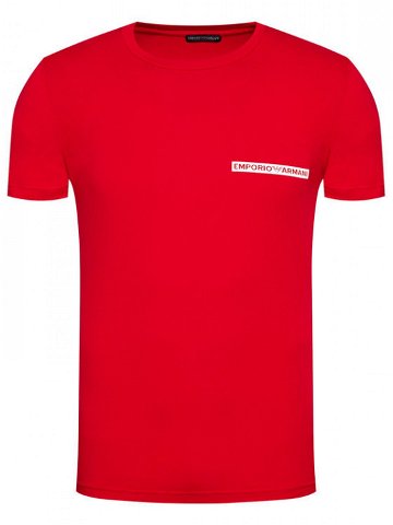 Pánské tričko 111035 1P727 06574 červená – Emporio Armani L
