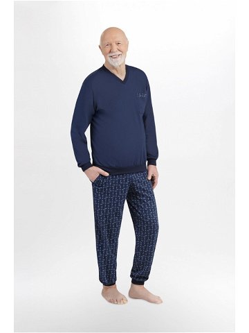 Pánské pyžamo 408 KAROL Modrá M