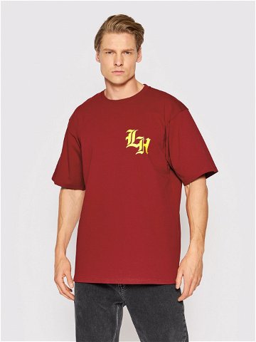 Local Heroes T-Shirt Supreme SS22T0053 Červená Oversize