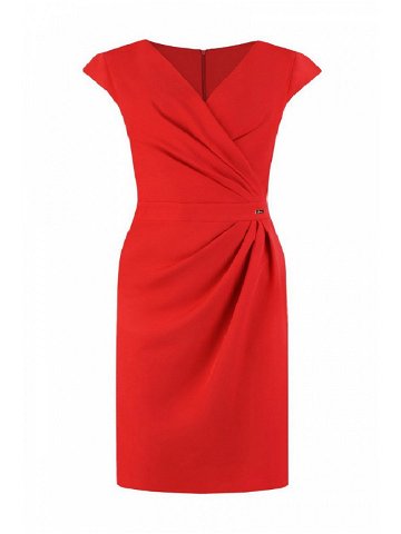 Dámské šaty Oktavia – Jersa červená 46