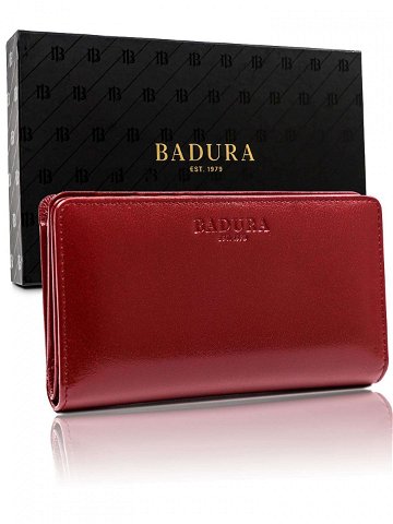 Dámská pánská peněženka 912-BSVT- BADURA červená one size