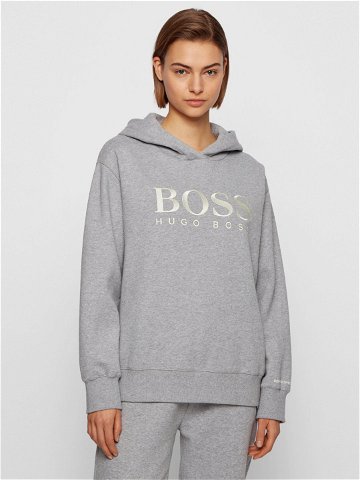 Boss Mikina C Edelight Active 50457385 Šedá Relaxed Fit
