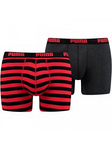 Pánské pruhované boxerky 1515 2P M 591015001 786 – Puma S