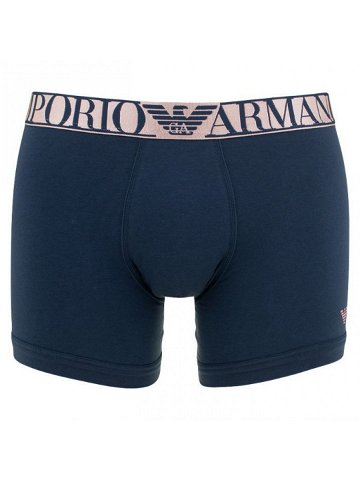 Pánské boxerky 110818 1A512 – 00135 – Modro-růžové – Emporio Armani M modro-růžová