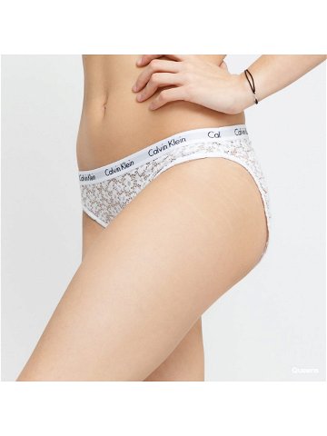 Dámské brazilské kalhotky QD3859E – 100 – bílá – Calvin Klein bílá XS