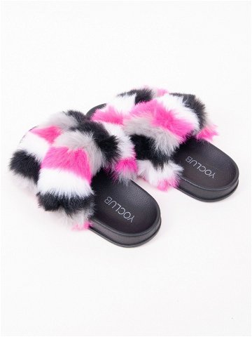 Yoclub Dámské sandály OFL-0063K-3400 Pink 39