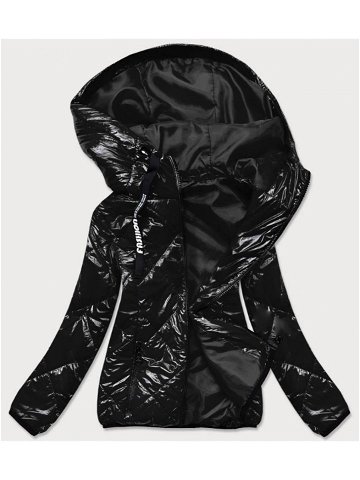 Černá dámská prošívaná bunda BR9776 odcienie czerni 46