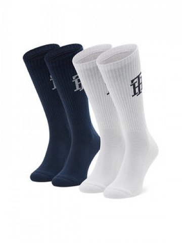 Tommy Hilfiger Pánské klasické ponožky 701221053 Bílá