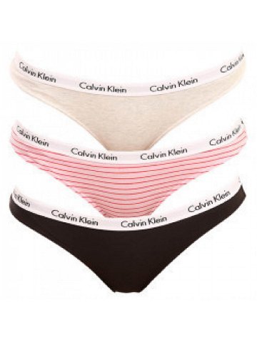 Kalhotky 3pcs QD3588E – W5A – Vícebarevná – Calvin Klein L směs barev