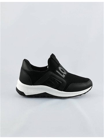 Černé dámské boty slip-on C1003 černá jedna velikost
