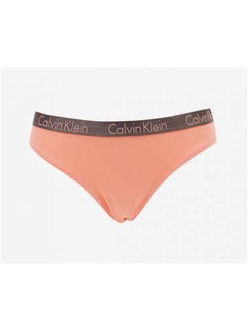 Kalhotky QD3540E TJ2 – korálová – Calvin Klein S