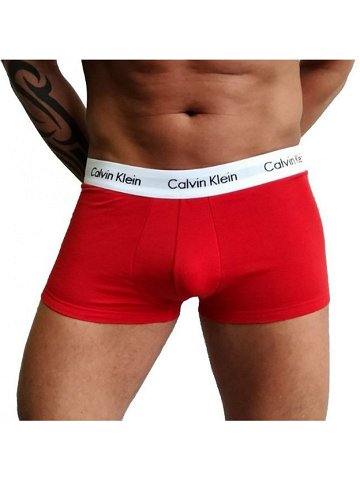 Pánské boxerky NB2518A-XKW – Calvin Klein S červená