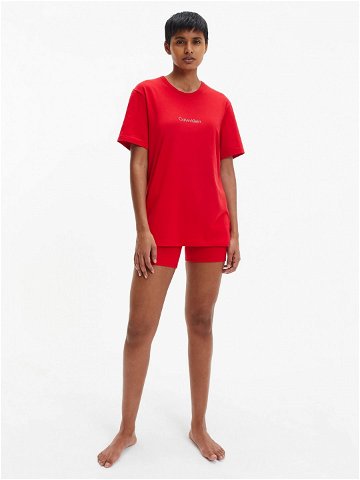 Dámské pyžamo – QS6764E – XMK – Rudá – Calvin Klein M červená