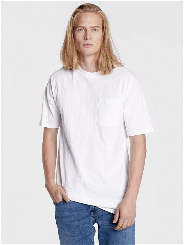 Solid T-Shirt 21107372 Bílá Regular Fit