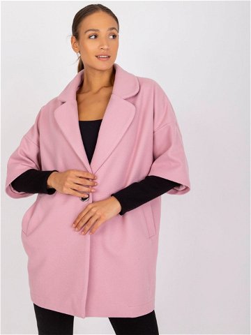 Dámský kabát CHA PL 0409 30x světle růžový L XL