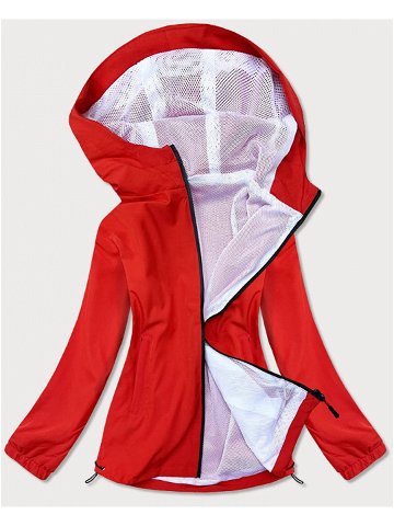 Letní červená dámská bunda s podšívkou HH036-5 odcienie czerwieni S 36