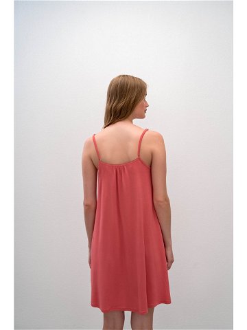 Dámská noční košile 16150 – Vamp L tmavě růžová