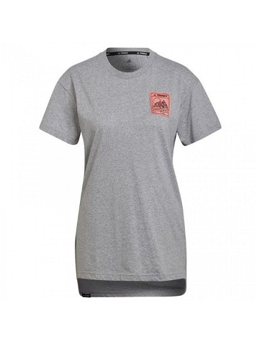 Dámské tričko TX Pat Mou TE W H50943 – Adidas L