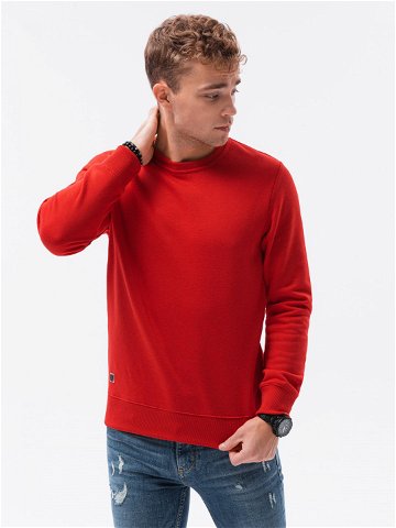 Pánská mikina Ombre Sweatshirt B978-1 Červená XL