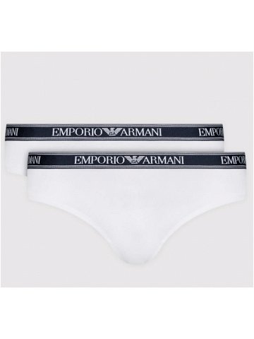 Dámské kalhotky – 163334 2R227 00010 – bílá – Emporio Armani XL Bílá