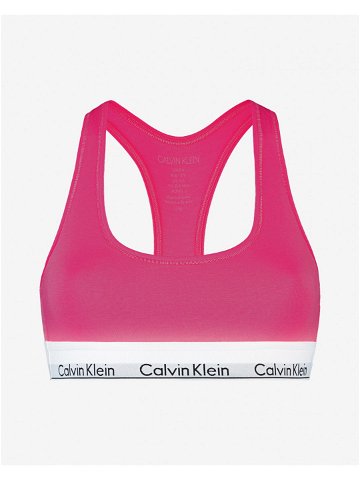 Dámská podprsenka QF5490E VGY – tmavě růžová – Calvin Klein S tmavě růžová