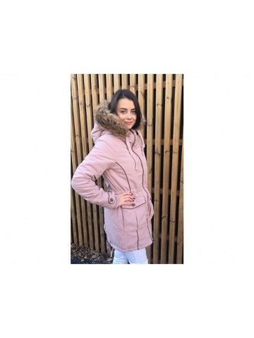 Dámská zimní bunda s kapucí 13200 – Urban Surface XL růžová