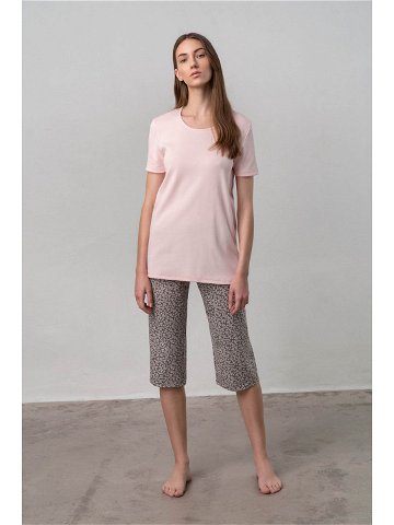 Vamp – Dvoudílné dámské pyžamo 70027 – Vamp pink XL