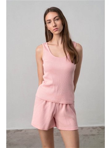 Vamp – Dvoudílné dámské pyžamo 70037 – Vamp pink powder XL