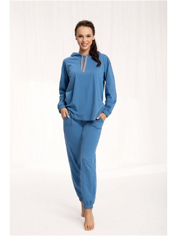 Dámské pyžamo 619 Modrá XL