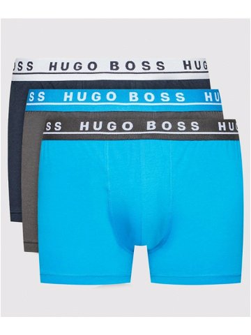 Pánské boxerky 3ks 50458488 977 mix barev Hugo Boss L Mix barev