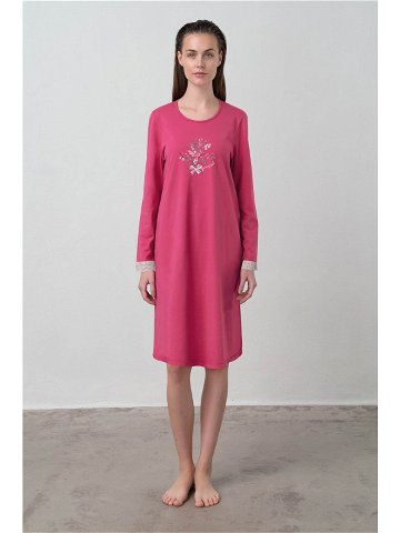 Vamp – Dámská noční košile 15970 – Vamp pink ice XXL