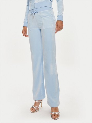 Juicy Couture Teplákové kalhoty Del Ray JCAP180 Modrá Straight Fit